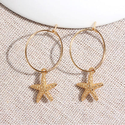 2025 Flatfoosie New Tiny Hoop Earrings For Women Gold Color Cartilage Hoop Earrings Jewelry Heart Cross Star Triangle Charm Earrings