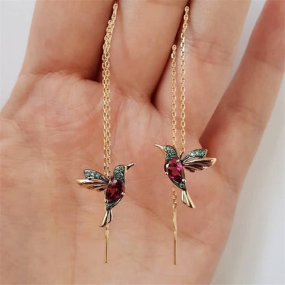 2025 Trend Simulation Pearl Long Earrings Female Moon Star Flower Rhinestone Wedding Pendant Earrings Fashion Korean Jewelry Earrings