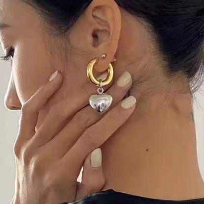2025 Trend Simulation Pearl Long Earrings Female Moon Star Flower Rhinestone Wedding Pendant Earrings Fashion Korean Jewelry Earrings